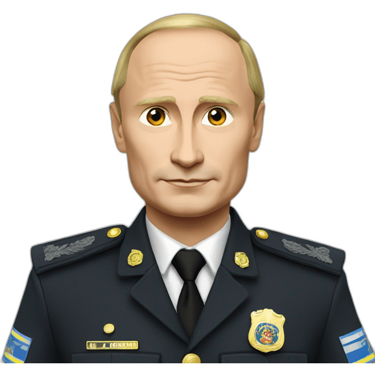 vladimir putin policeman emoji