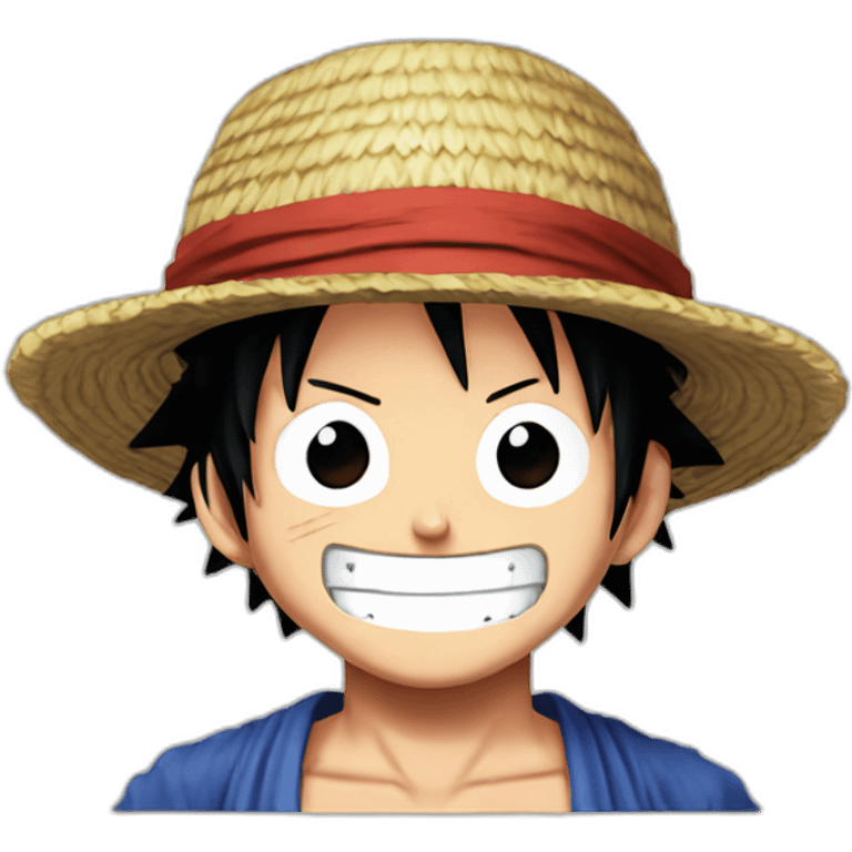 one piece luffy emoji