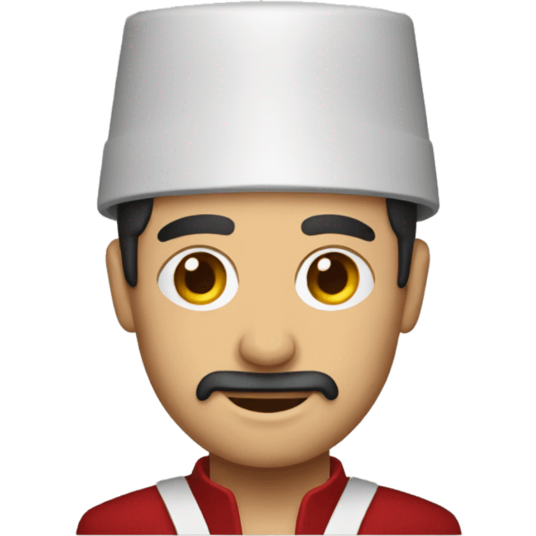 man wearing fez emoji