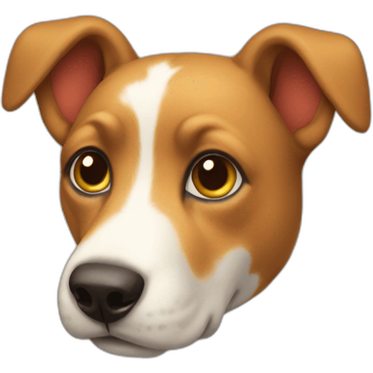 apple dog emoji