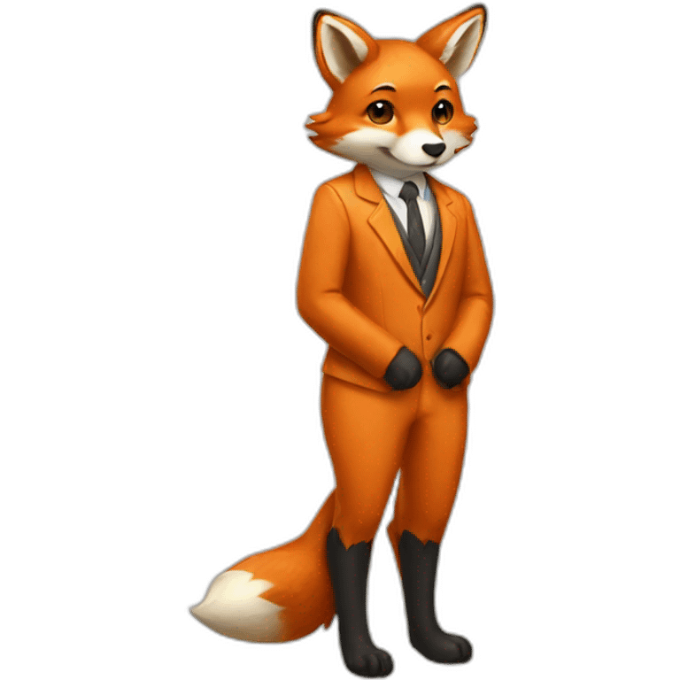 fox suit emoji