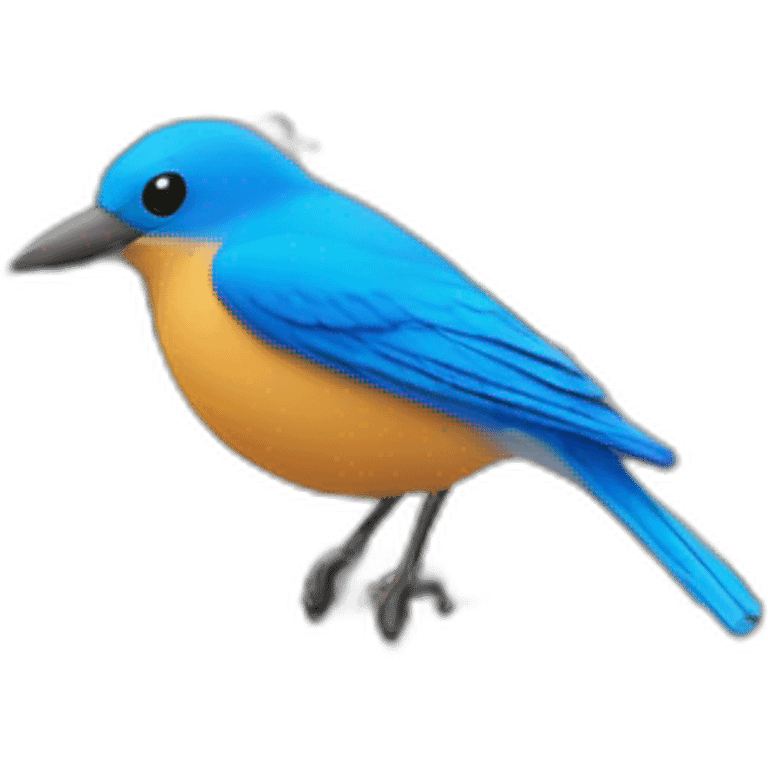 blue-bird-on-pc-keyboard emoji