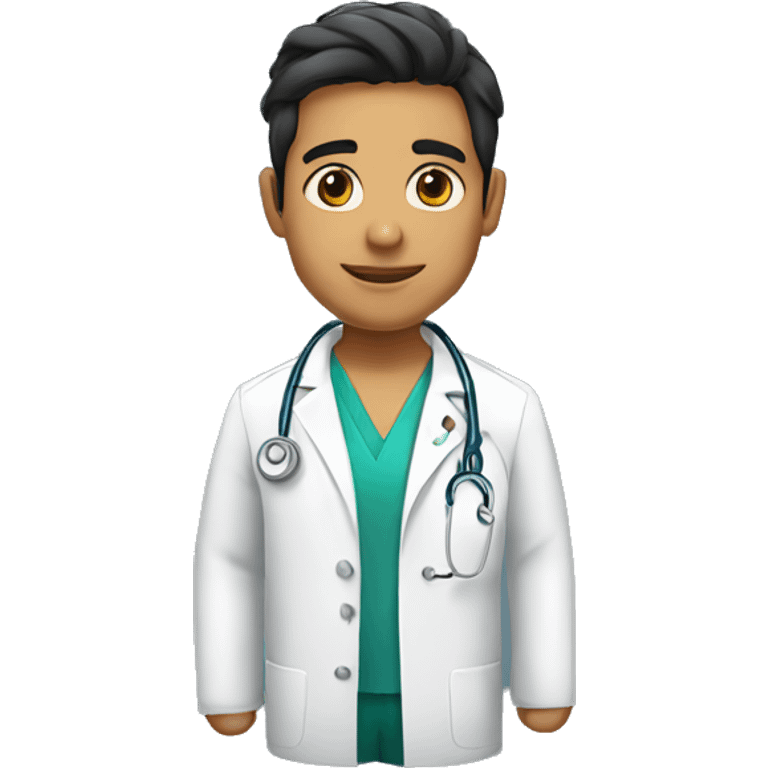 doctor latino joven emoji