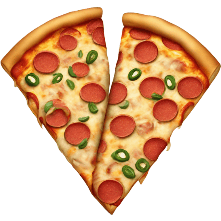 Pizza wrestling emoji