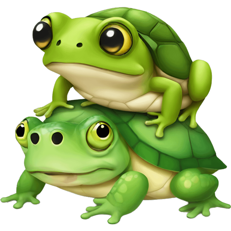 frog + turtle emoji