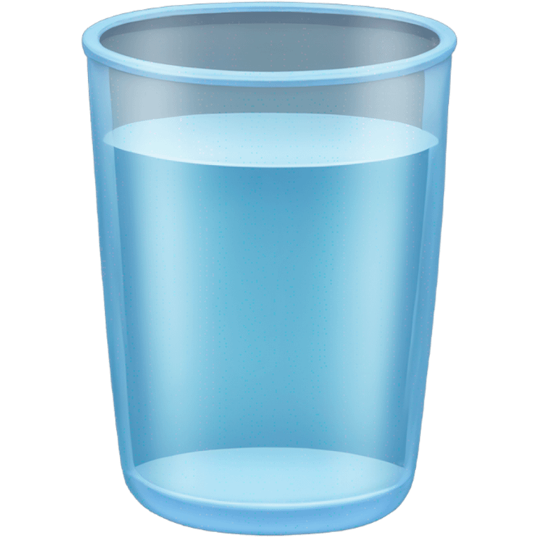 vaso con agua emoji