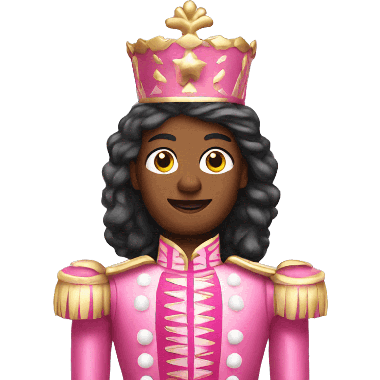 Pink Nutcracker emoji