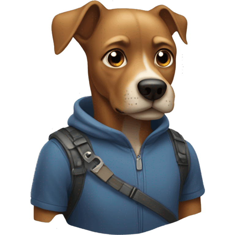 Dog man emoji