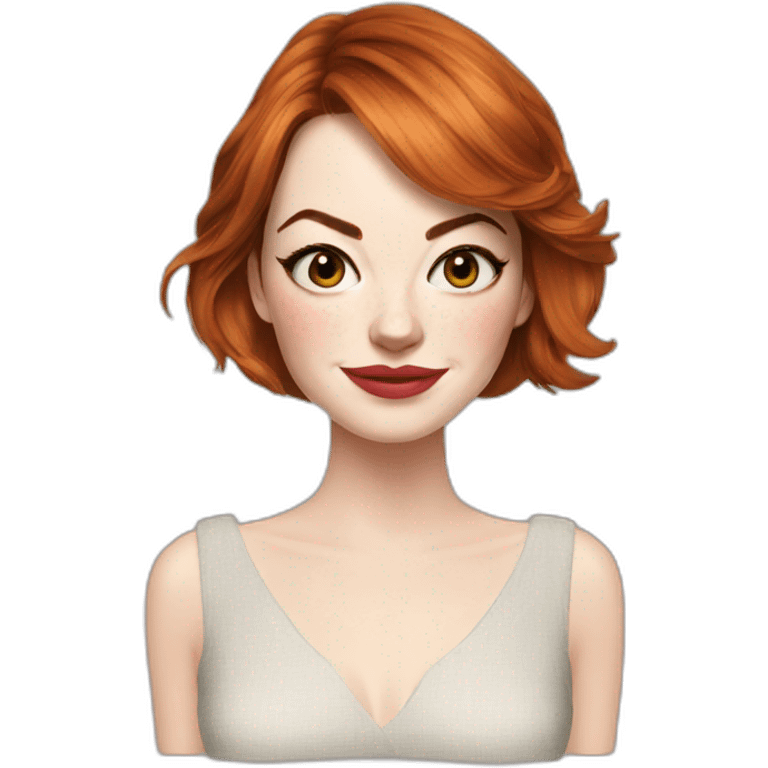 emma stone emoji