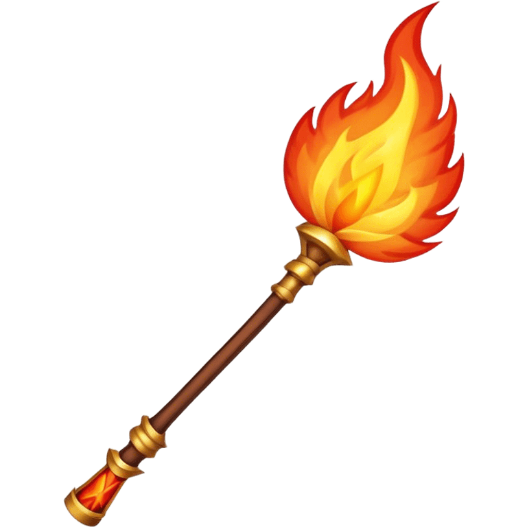 Fire Mage Staff emoji