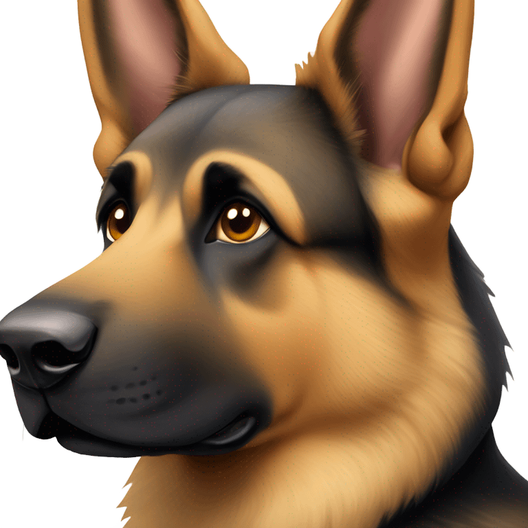 Sable german shepherd emoji