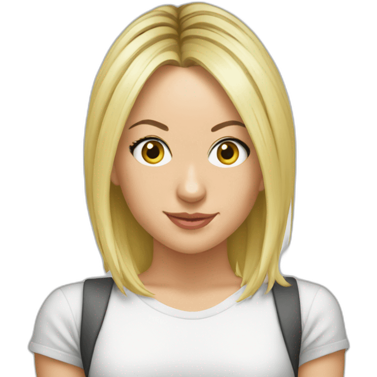 Kaley cuoco emoji