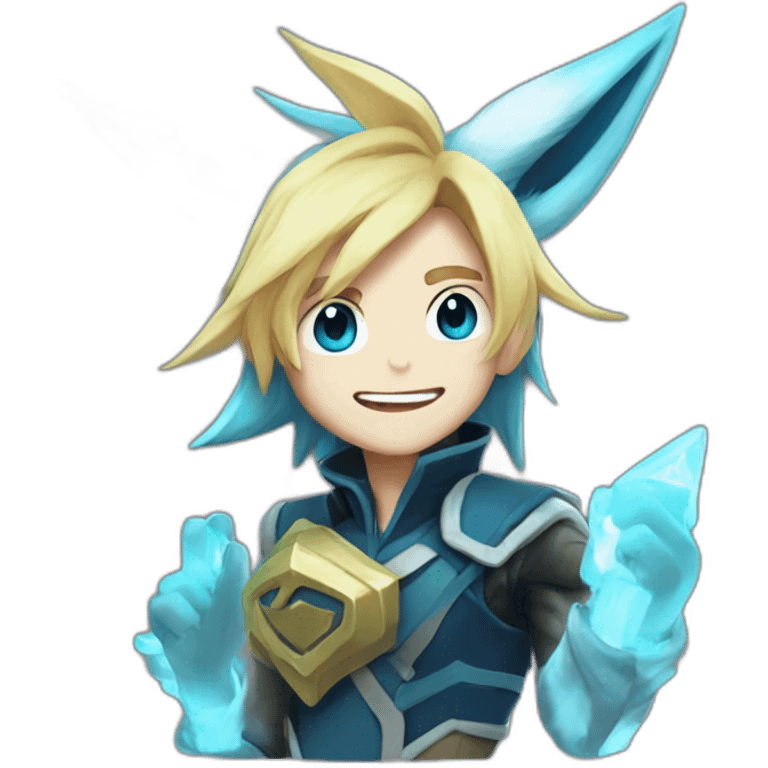 Glaceon ezreal emoji