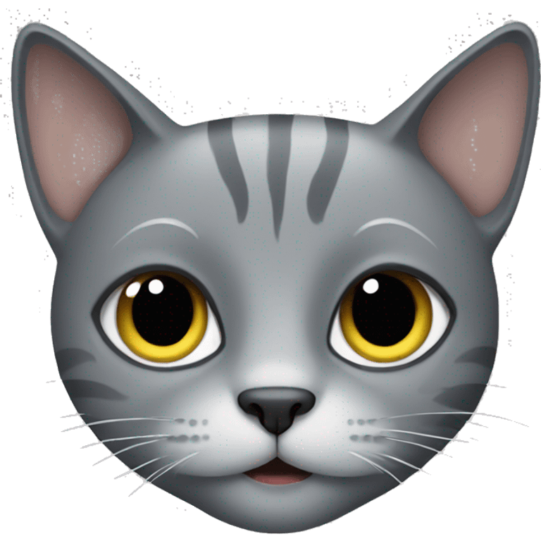 grey cat emoji