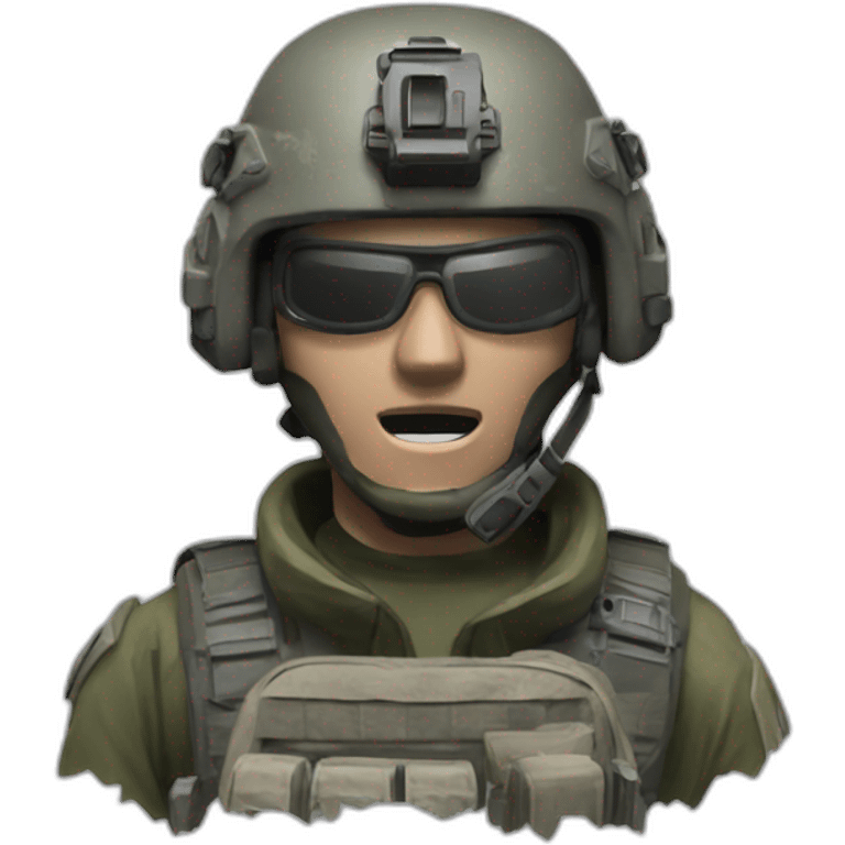 Call Of duty Modern Warfare Ghost emoji