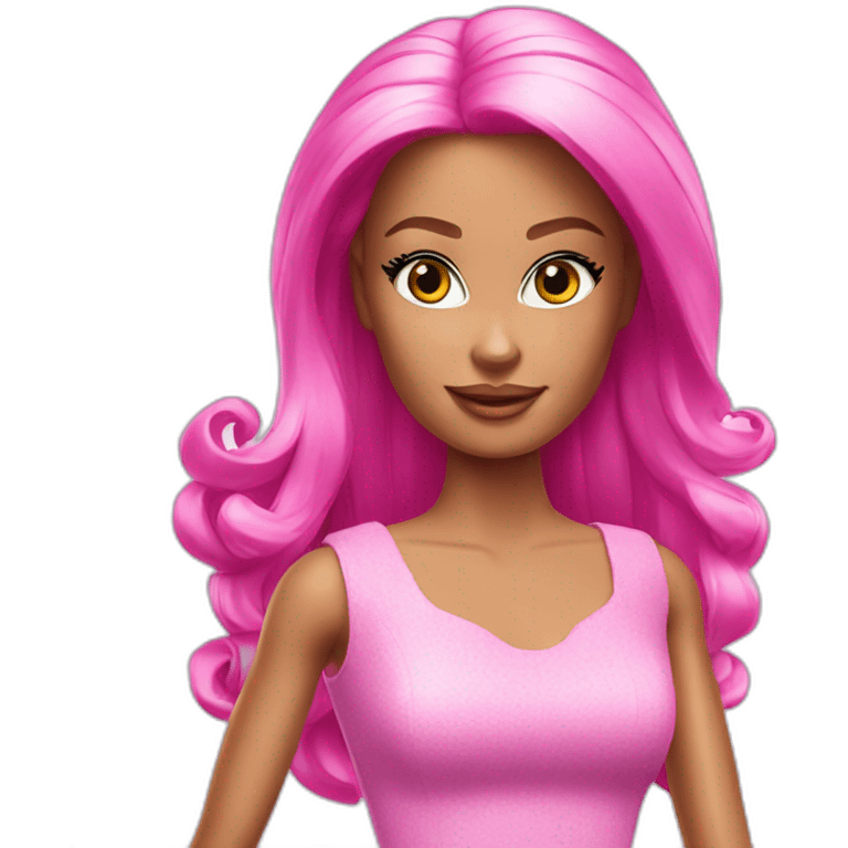 Weird Barbie emoji