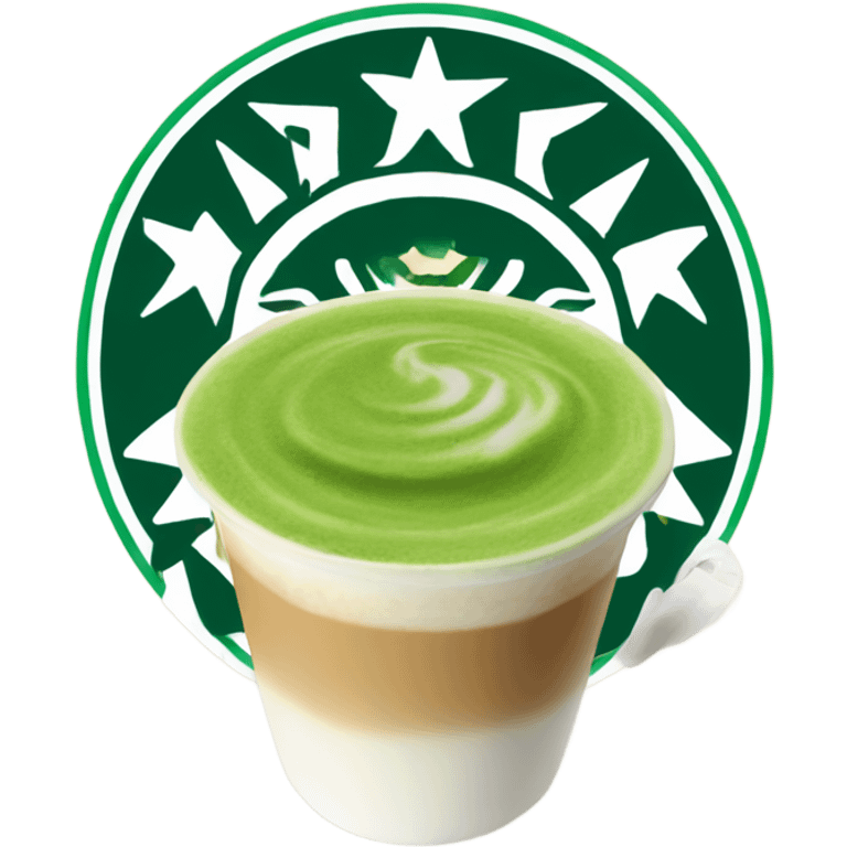 starbuck matcha latte emoji