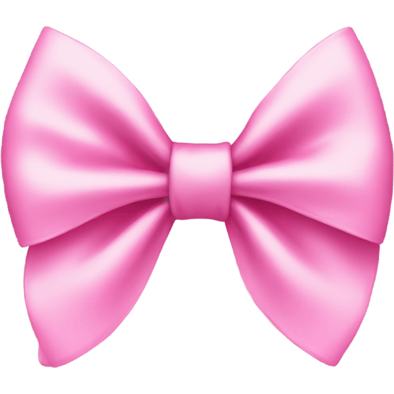 Pink bow emoji