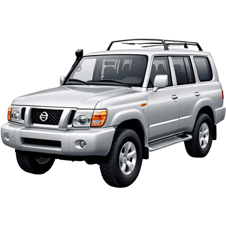 Nissan Patrol - Nissan (Model Year: 2022) (Iconic colour: Silver) emoji