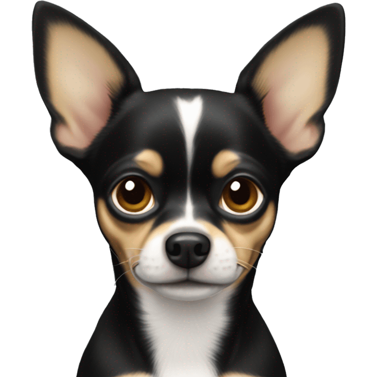 Chihuahua black  emoji