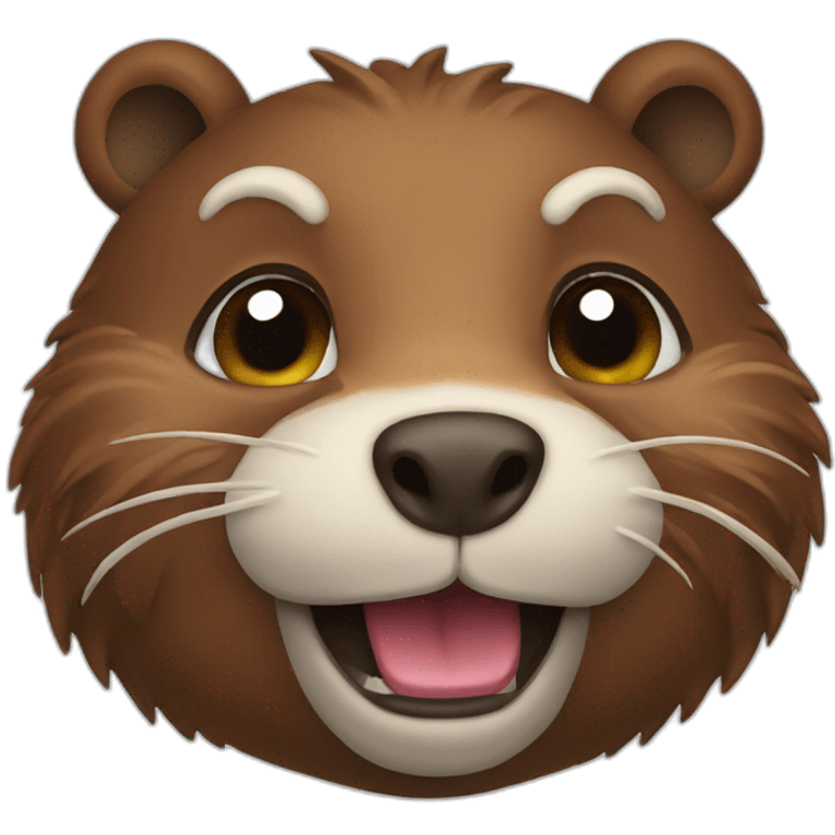 beaver  emoji