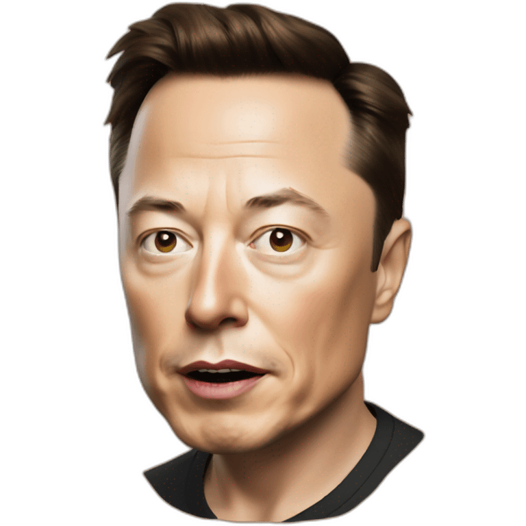 elon musk qui a la tête qui explose emoji