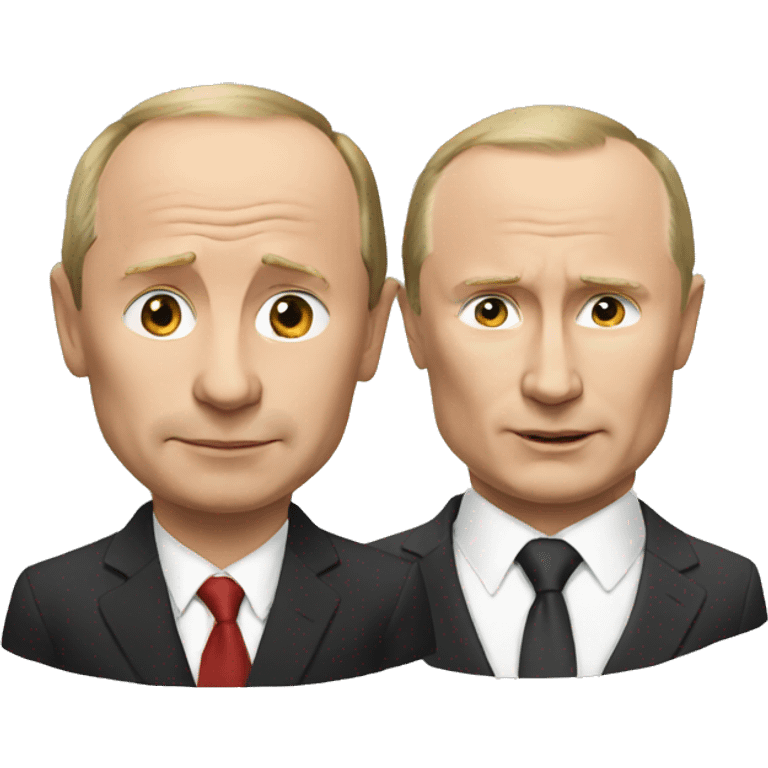 putin and fkau emoji