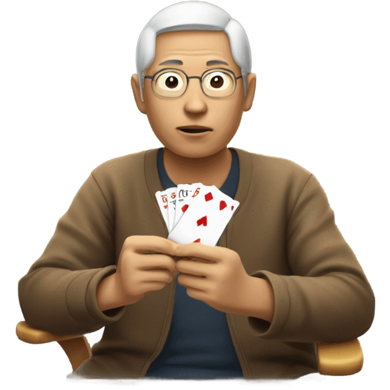 asian man that plays keno emoji