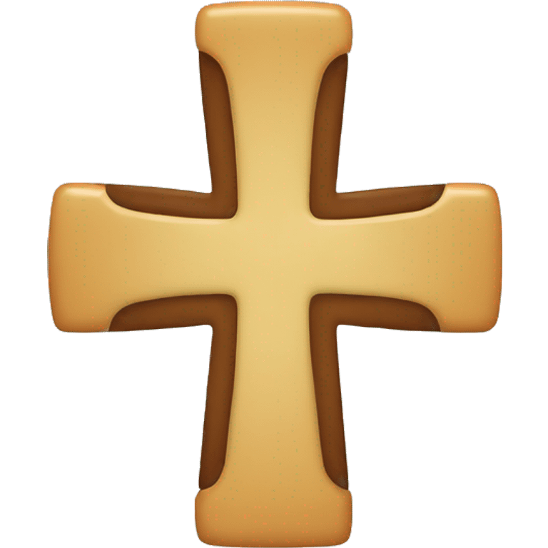 Make a Methodist cross  emoji