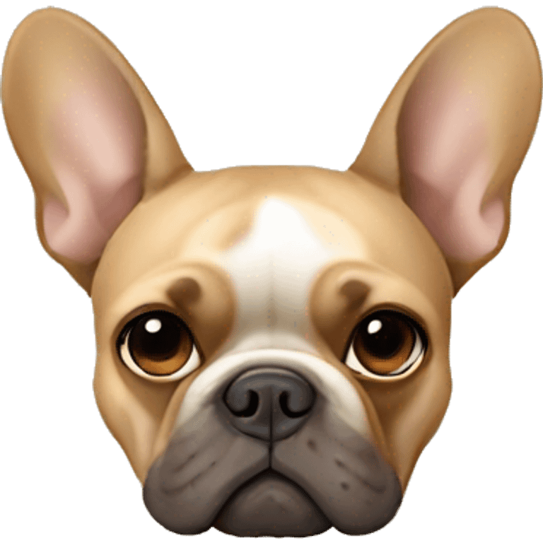 Light Brown French Bulldog emoji