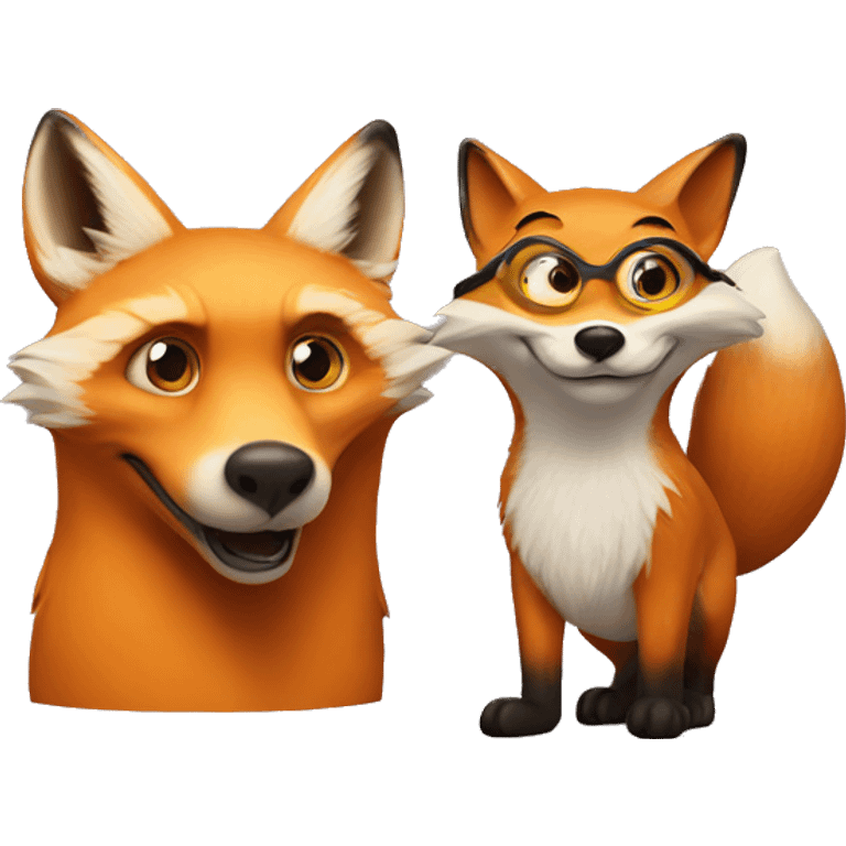 Fox & minion emoji