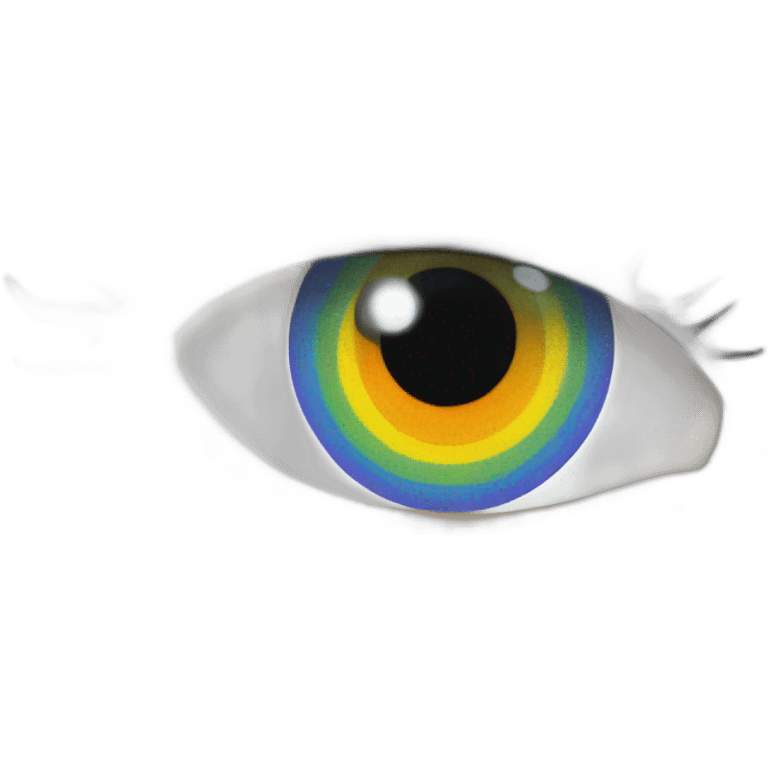 LGBTQ eye emoji