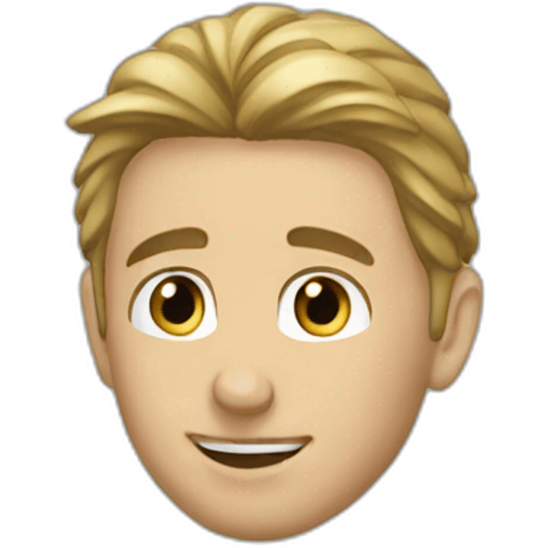 Pilote de course emoji