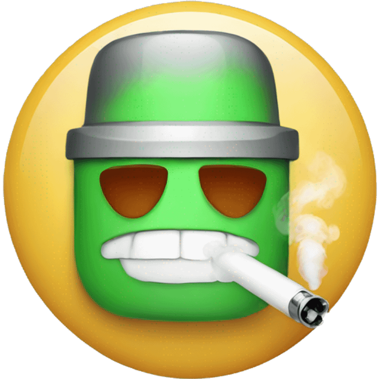 flat nicotine vape emoji