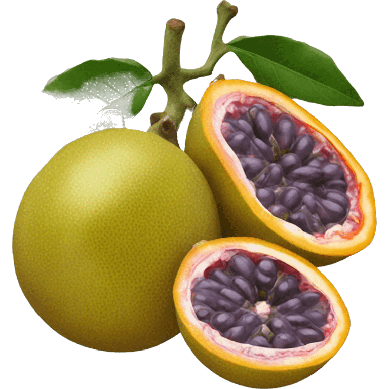 passion fruit emoji