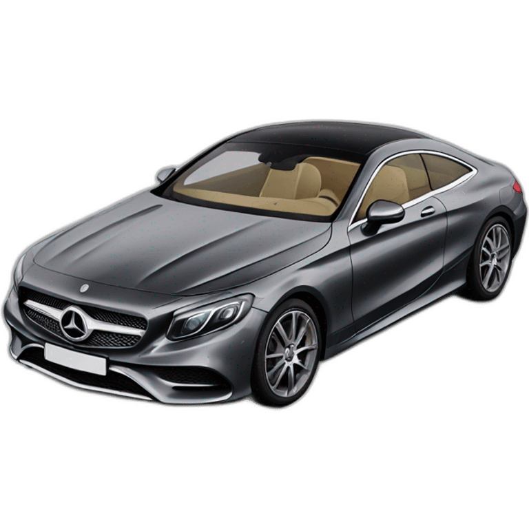 Mercedes Classe S coupe emoji