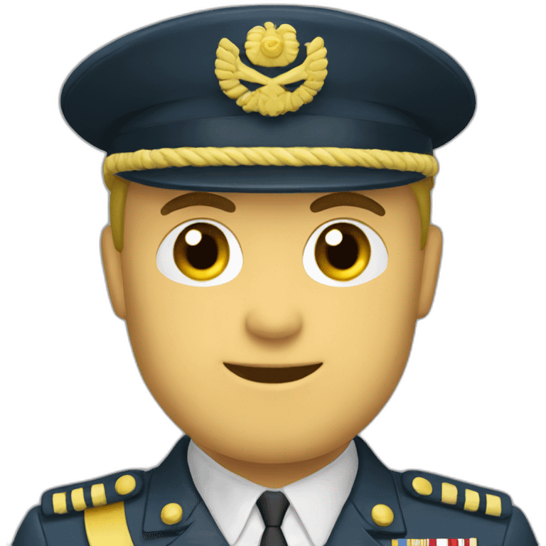 salut militaire emoji