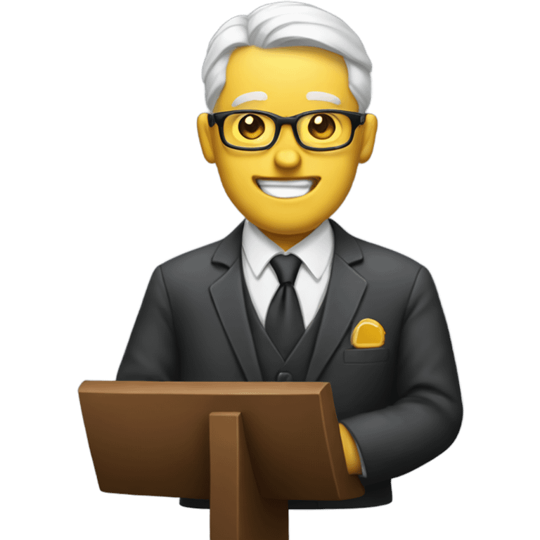 auctioneer emoji