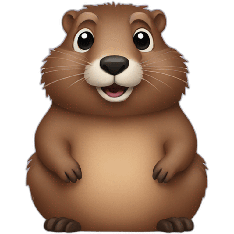 Groundhog emoji