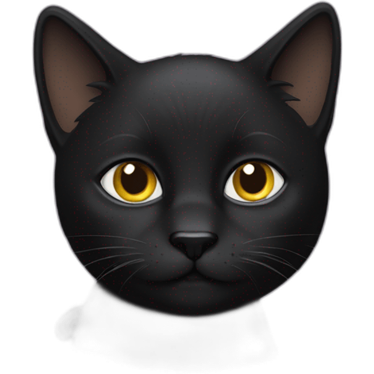 Black cat emoji