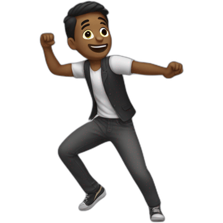 Guy dancing emoji