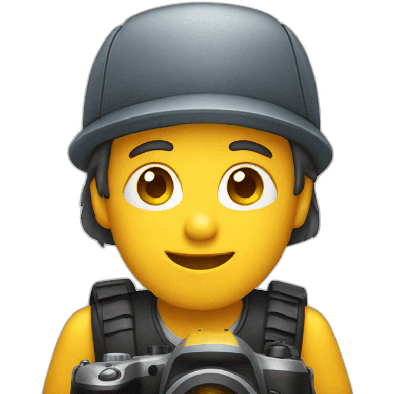 Male photographer emoji