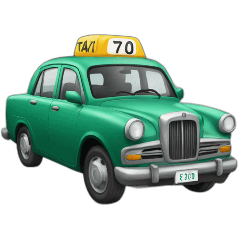 car taxi emoji