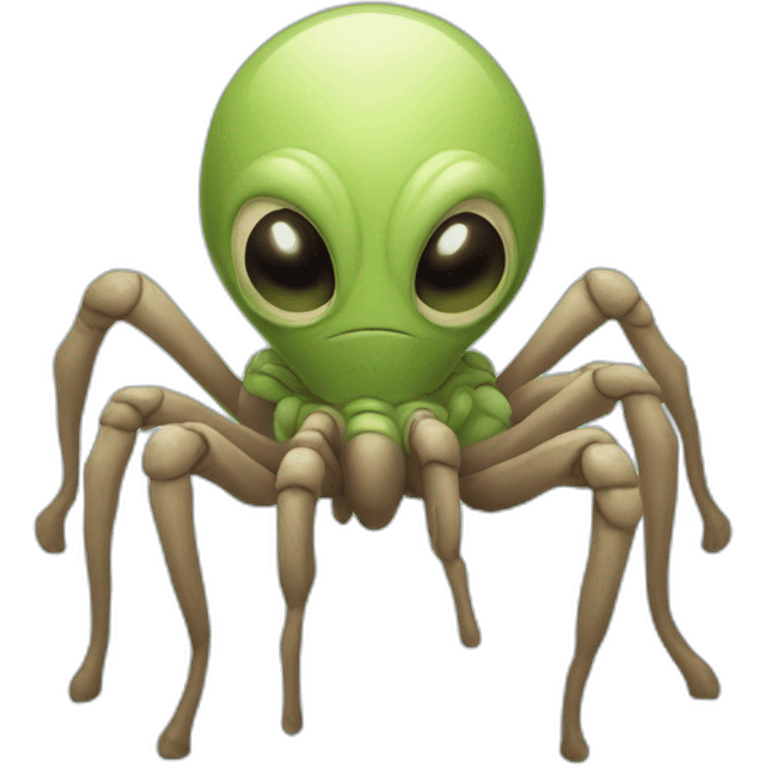 the eight - legged alien emoji