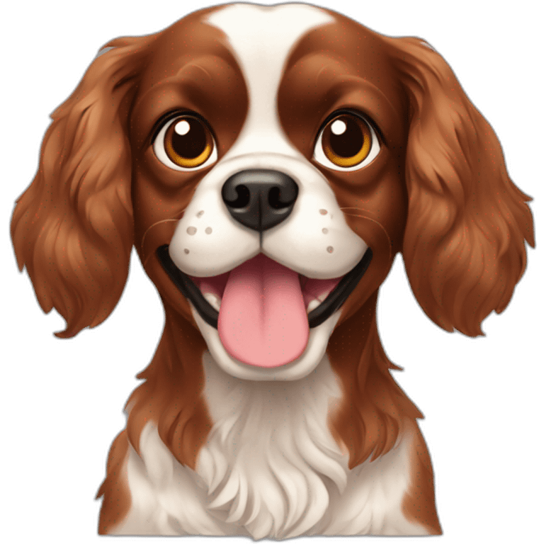 Ruby Charles Spaniel emoji