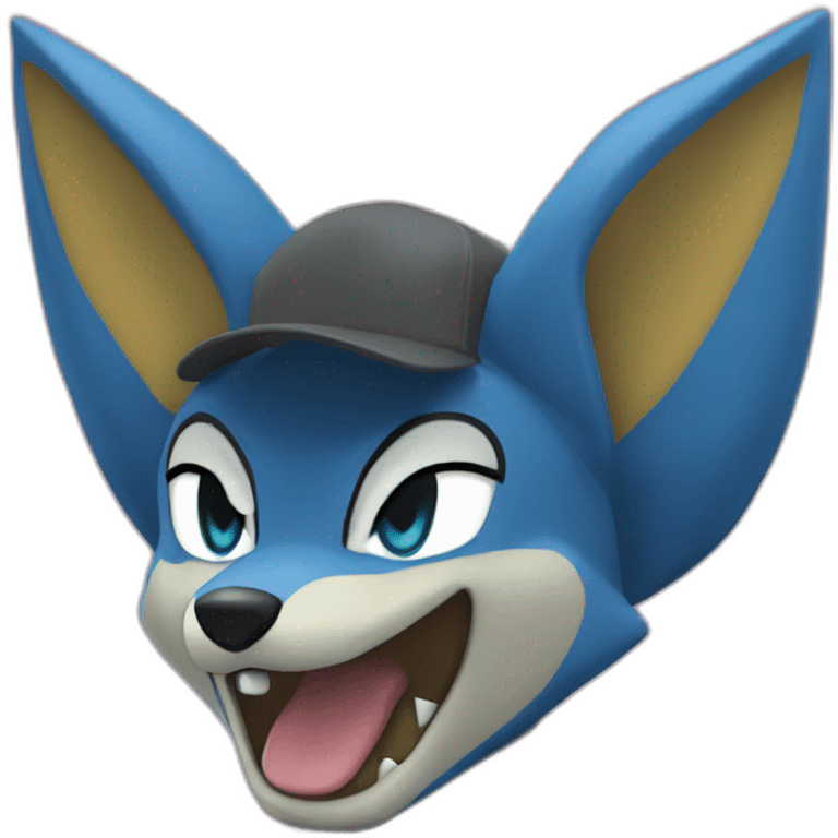 Lucario pokemon emoji