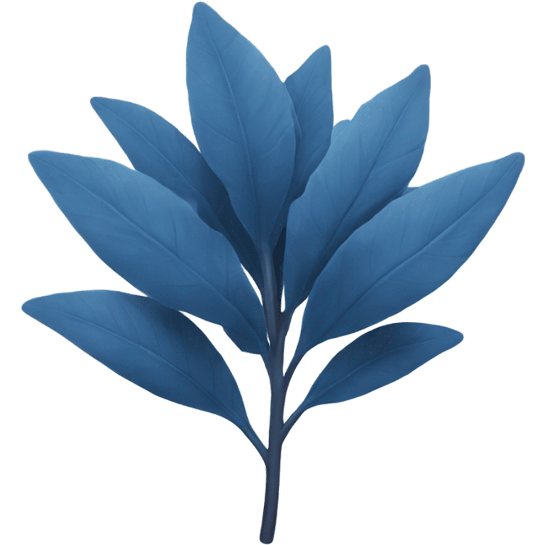 Bleu plant emoji