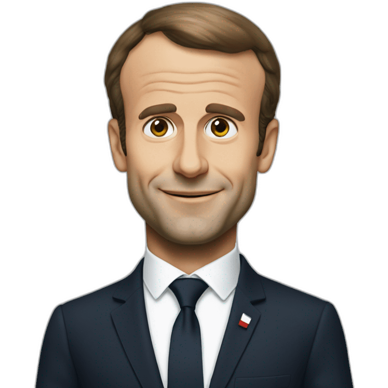 Emmanuel Macron emoji