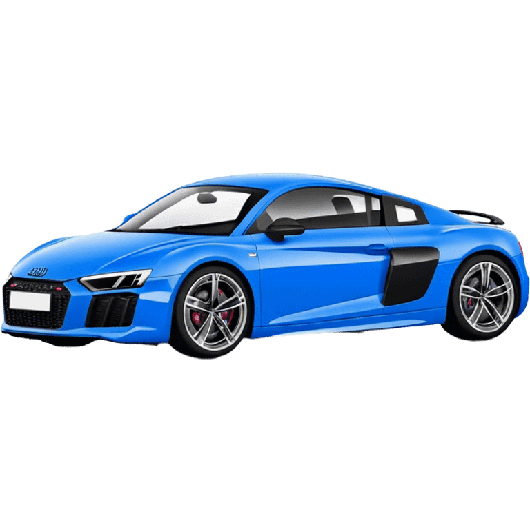 Audi R8 - Audi (Model Year: 2022)(Iconic Blue and Black) emoji