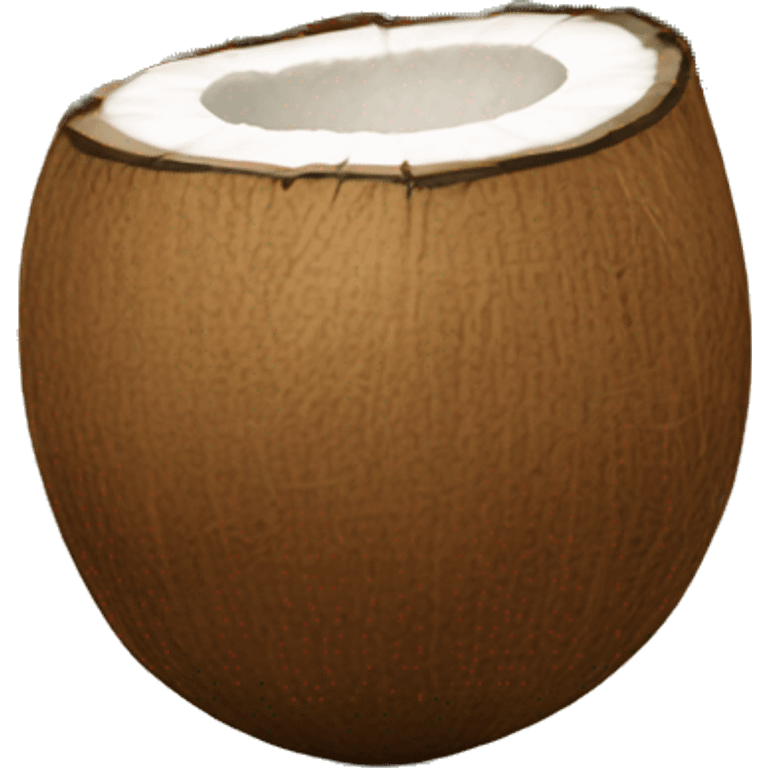 coconut filled with wter emoji